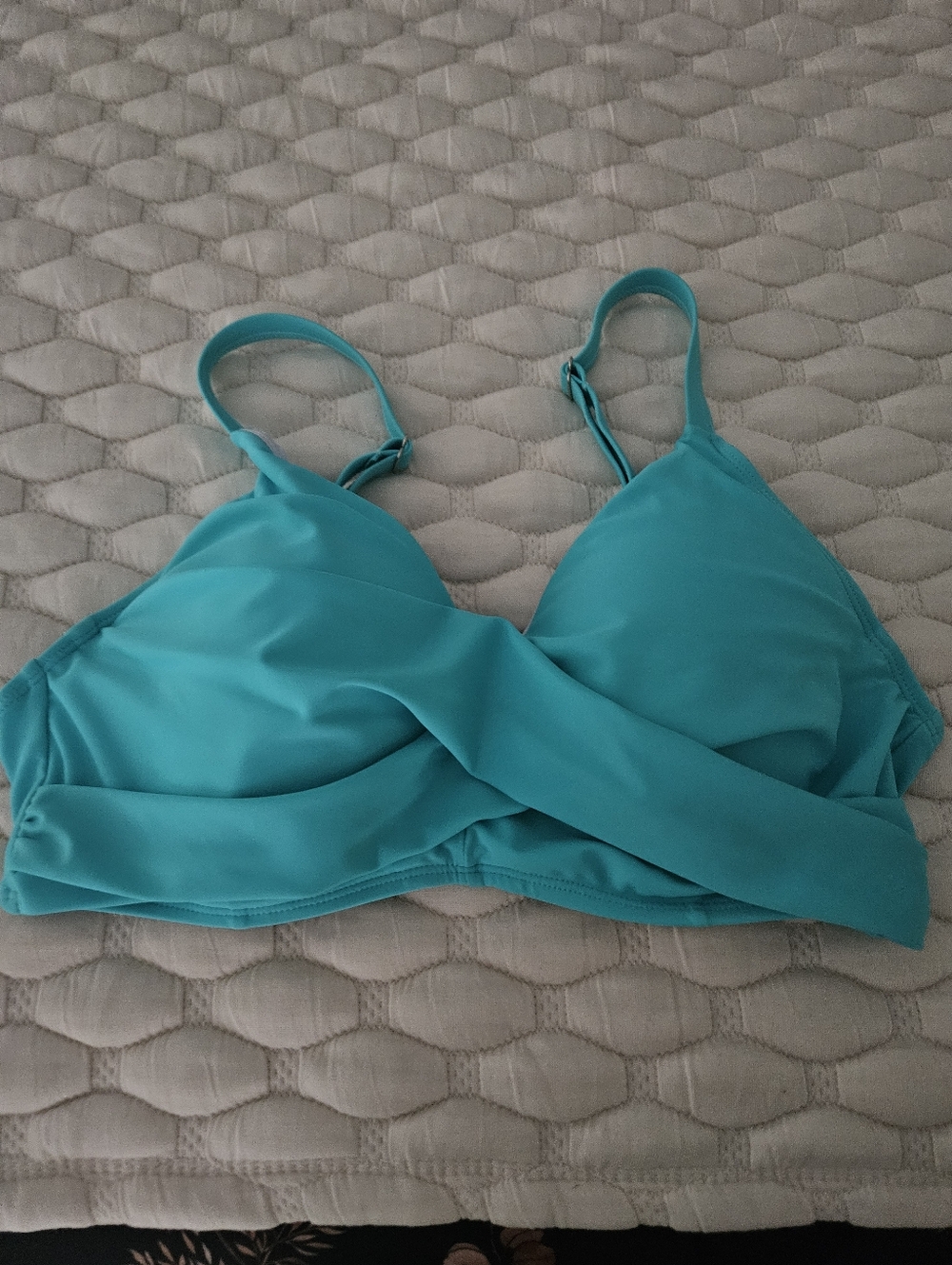 Teal Bikini Top With Padding